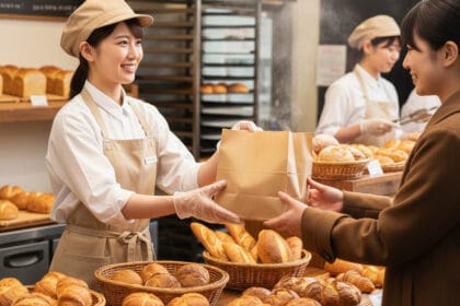 パン屋の店員